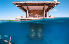 Pemba resort underwater room